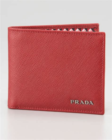 versace wallet red men|designer bifold wallets for men.